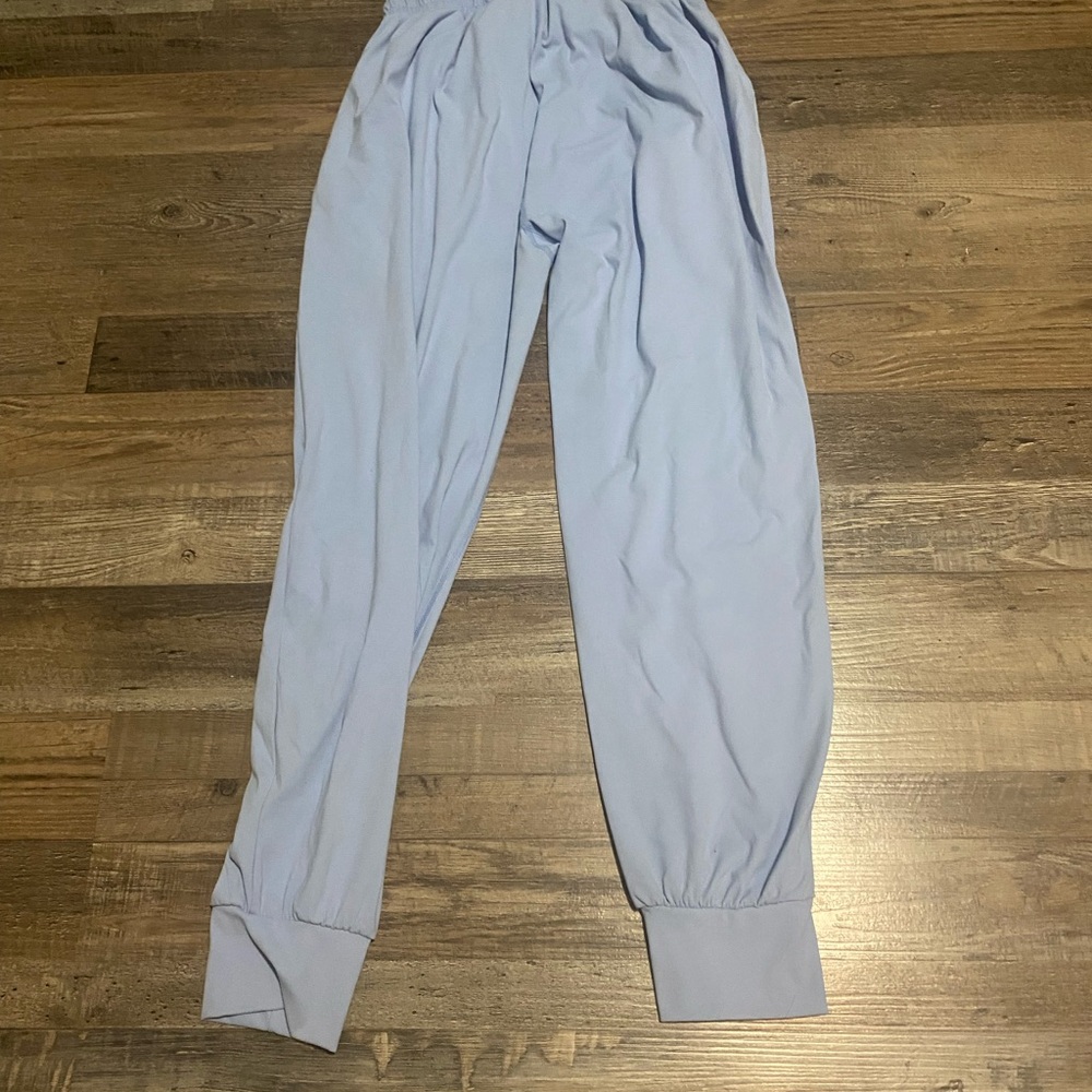 Womens on running Light Blue Jogger Pants - Picture 2 of 4